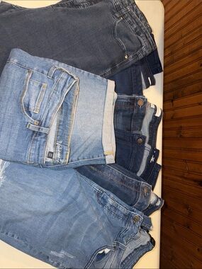 Women’s bulk bottoms 6 jeans 1 pair shorts size 20